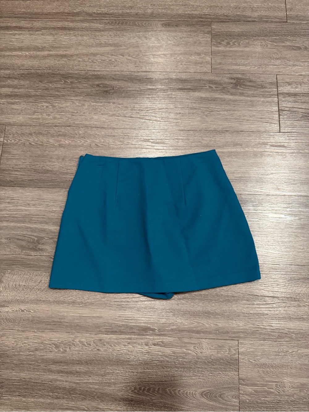 Endless Rose Teal Mini Skirt